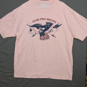 Bass Pro Shops Light Pink Eagle Graphic Tee